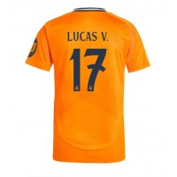 Real Madrid Lucas Vazquez #17 Vonkajší futbalový dres 2024-25 Krátky Rukáv